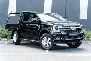 2023 Ford Ranger PY 2024.00MY XLT Double Cab Absolute Black 10 Speed Sports Automatic.