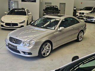 2004 Mercedes-Benz CLK-Class C209 CLK55 AMG Silver 5 Speed Automatic Coupe
