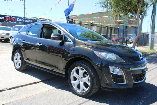 Used Mazda CX-7 ER MY10 Luxury Sports (4x4) Hoppers Crossing, 2011 Mazda CX-7 ER MY10 Luxury Sports (4x4) Ebony 6 Speed Auto Activematic Wagon