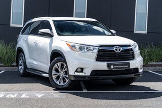 2015 Toyota Kluger GSU50R GXL 2WD Pearl White 6 Speed Sports Automatic Wagon.