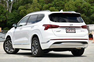 2023 Hyundai Santa Fe TM.V4 MY23 Hybrid Highlander White Cream 6 Speed Sports Automatic Wagon Hybrid.