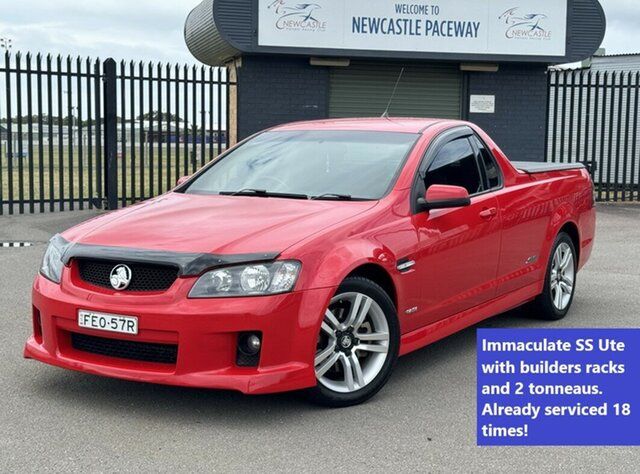 Used Holden Ute VE MY10 SS Newcastle, 2009 Holden Ute VE MY10 SS Red 6 Speed Sports Automatic Utility