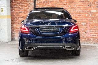 2019 Mercedes-Benz C-Class W205 809MY C300 9G-Tronic Cavansite Blue 9 Speed Sports Automatic Sedan