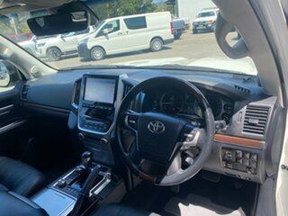 2018 Toyota Landcruiser VDJ200R Sahara Crystal Pearl 6 Speed Sports Automatic Wagon