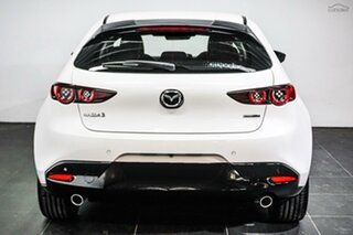 2023 Mazda 3 BP2H7A G20 SKYACTIV-Drive Evolve White 6 Speed Sports Automatic Hatchback.