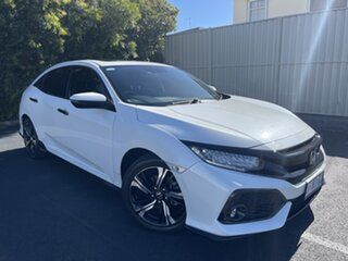 2018 Honda Civic 10th Gen MY18 RS White 1 Speed Constant Variable Hatchback.