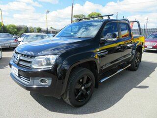 2015 Volkswagen Amarok 2H MY14 TDI420 (4x4) Black 8 Speed Automatic Dual Cab Chassis