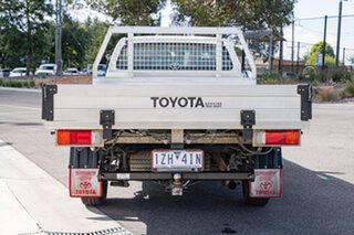 2014 Toyota Hilux TGN16R MY14 Workmate Glacier White 4 Speed Automatic Cab Chassis