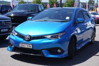 2017 Toyota Corolla ZRE182R ZR S-CVT Blue 7 Speed Constant Variable Hatchback