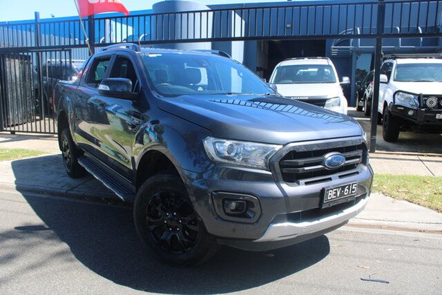 Used Ford Ranger PX MkIII 2019.75MY Wildtrak West Footscray, 2019 Ford Ranger PX MkIII 2019.75MY Wildtrak Grey 10 Speed Sports Automatic Double Cab Pick Up