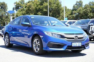 2016 Honda Civic 10th Gen MY16 VTi Blue 1 Speed Constant Variable Sedan.