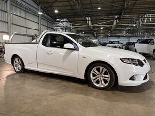 2010 Ford Falcon FG XR6 Super Cab White 5 Speed Sports Automatic Cab Chassis