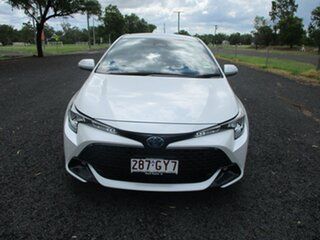 2023 Toyota Corolla ZWE219R SX E-CVT Hybrid Frosted White 10 Speed Constant Variable Hatchback