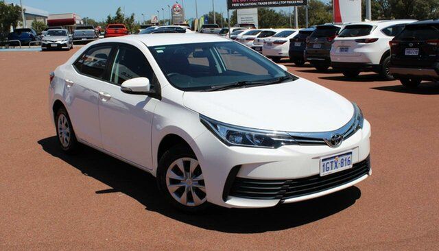 Pre-Owned Toyota Corolla ZRE172R Ascent S-CVT Clarkson, 2019 Toyota Corolla ZRE172R Ascent S-CVT Glacier White 7 Speed Constant Variable Sedan