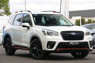 2021 Subaru Forester S5 MY21 2.5i Sport CVT AWD White 7 Speed Constant Variable Wagon.