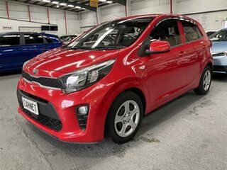 2017 Kia Picanto JA MY18 S (phase 1) Red 4 Speed Automatic Hatchback.
