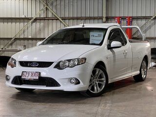2010 Ford Falcon FG XR6 Super Cab White 5 Speed Sports Automatic Cab Chassis