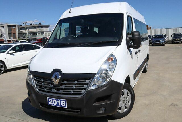 Used Renault Master X62 Mid Roof LWB AMT Coburg North, 2018 Renault Master X62 Mid Roof LWB AMT White 6 Speed Sports Automatic Single Clutch Bus