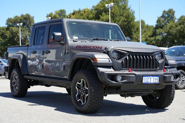 Used Jeep Gladiator JT MY21 V2 Rubicon Pick-up Victoria Park, 2021 Jeep Gladiator JT MY21 V2 Rubicon Pick-up Grey 8 Speed Automatic Utility