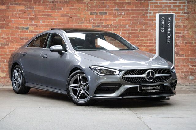 Certified Pre-Owned Mercedes-Benz CLA-Class C118 803+053MY CLA200 DCT Mulgrave, 2023 Mercedes-Benz CLA-Class C118 803+053MY CLA200 DCT Mountain Grey 7 Speed