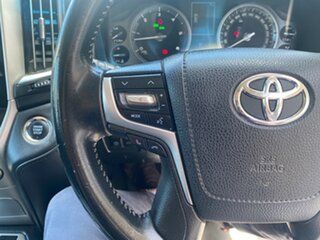 2018 Toyota Landcruiser VDJ200R Sahara Crystal Pearl 6 Speed Sports Automatic Wagon