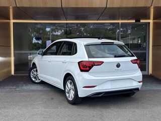 2023 Volkswagen Polo AE MY24 85TSI DSG Style Pure White 7 Speed Sports Automatic Dual Clutch