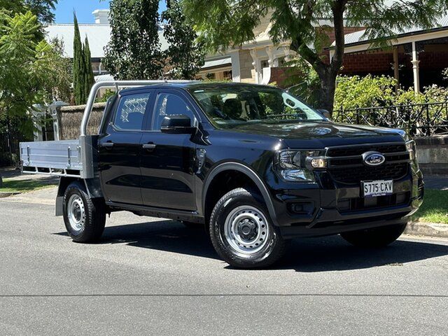Used Ford Ranger PY 2023.50MY XL Hyde Park, 2023 Ford Ranger PY 2023.50MY XL Shadow Black 6 Speed Sports Automatic Double Cab Chassis