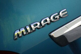 2014 Mitsubishi Mirage LA MY15 ES Blue 5 Speed Manual Sedan
