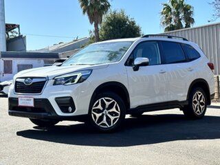 2021 Subaru Forester MY21 2.5I (AWD) White Continuous Variable Wagon.