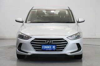 2018 Hyundai Elantra AD MY18 Active Platinum Silver 6 Speed Sports Automatic Sedan.
