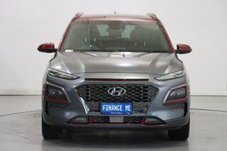 2019 Hyundai Kona OS.2 MY19 Iron Man Edition D-CT AWD Grey 7 Speed Sports Automatic Dual Clutch.