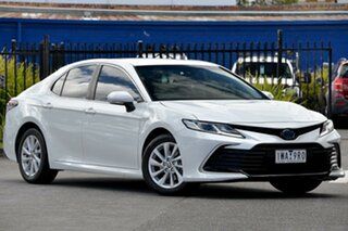 2022 Toyota Camry Axvh70R Ascent White 6 Speed Constant Variable Sedan Hybrid.