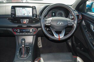 2018 Hyundai i30 PD MY18 SR D-CT Blue 7 Speed Sports Automatic Dual Clutch Hatchback