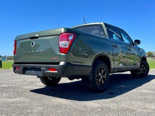 2023 Ssangyong Musso Q261 MY24 Ultimate Crew Cab XLV Green 6 Speed Sports Automatic Utility