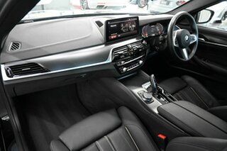 2021 BMW 5 Series G30 LCI M550i xDrive Steptronic Black 8 Speed Sports Automatic Sedan