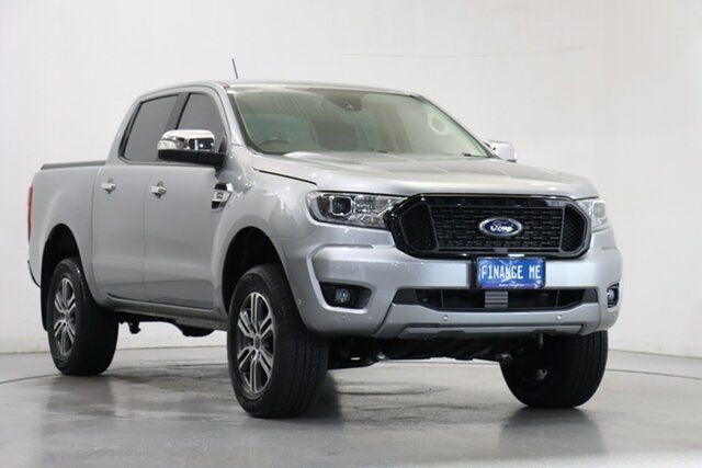 Used Ford Ranger PX MkIII 2020.25MY XLT Victoria Park, 2020 Ford Ranger PX MkIII 2020.25MY XLT Silver 10 Speed Sports Automatic Double Cab Pick Up