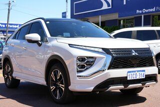 2021 Mitsubishi Eclipse Cross YB MY22 Exceed AWD White 8 Speed Constant Variable Wagon.