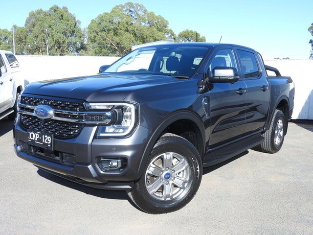 Used Ford Ranger PY 2022MY XLT Bendigo, 2023 Ford Ranger PY 2022MY XLT Grey 10 Speed Sports Automatic Double Cab Pick Up