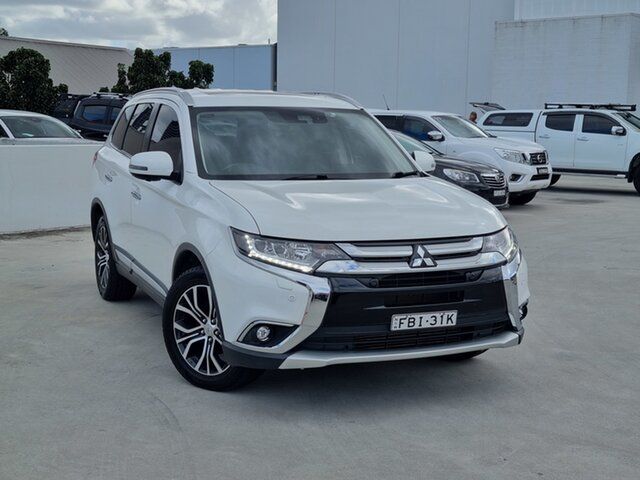 Used Mitsubishi Outlander ZL MY19 Exceed AWD Liverpool, 2018 Mitsubishi Outlander ZL MY19 Exceed AWD White 6 Speed Sports Automatic Wagon