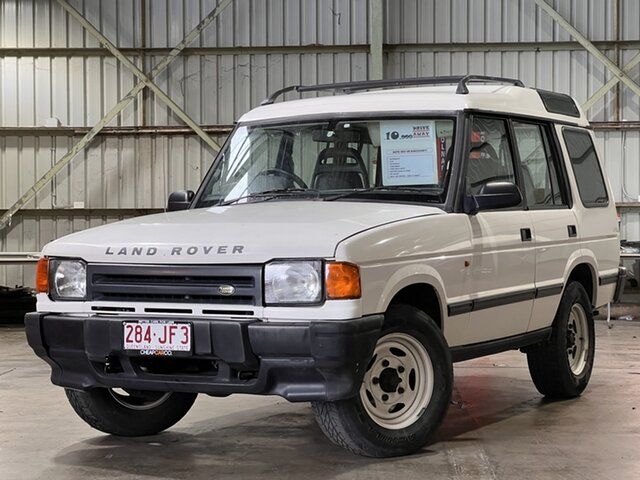 Used Land Rover Discovery V8i Rocklea, 1996 Land Rover Discovery V8i White 4 Speed Automatic Wagon