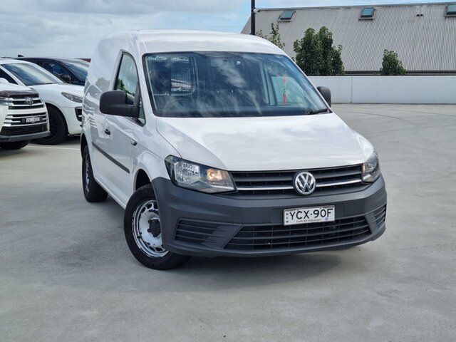 Used Volkswagen Caddy 2K MY17.5 TSI220 Maxi DSG Trendline Liverpool, 2016 Volkswagen Caddy 2K MY17.5 TSI220 Maxi DSG Trendline White 7 Speed Sports Automatic Dual Clutch