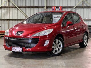 2009 Peugeot 308 T7 XSE Red 6 Speed Sports Automatic Hatchback.