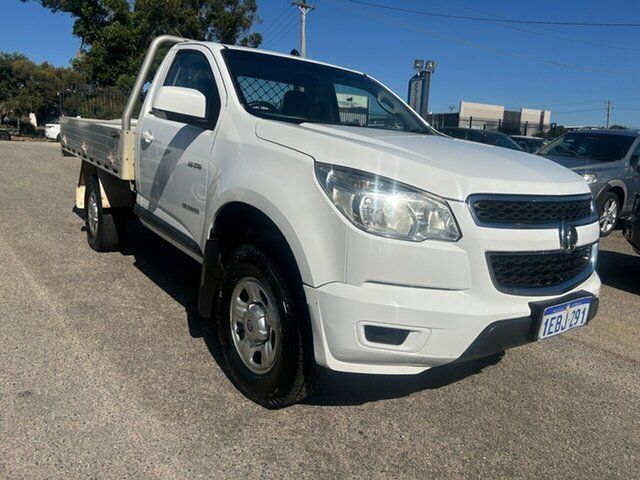 Used Holden Colorado RG LX (4x2) Wangara, 2012 Holden Colorado RG LX (4x2) White 6 Speed Automatic Cab Chassis