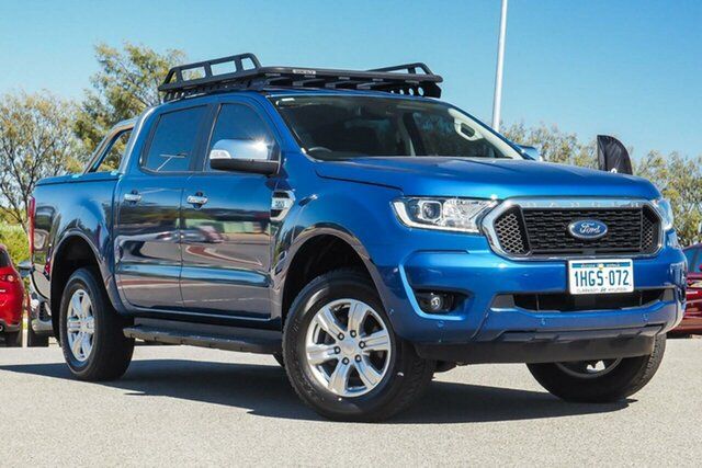 Used Ford Ranger PX MkIII 2021.25MY XLT Clarkson, 2021 Ford Ranger PX MkIII 2021.25MY XLT Blue 6 Speed Sports Automatic Double Cab Pick Up