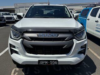 2021 Isuzu D-MAX RG MY21 LS-M Crew Cab White 6 Speed Sports Automatic Utility.