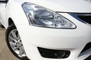 2013 Nissan Pulsar C12 ST-L White Continuous Variable Hatchback