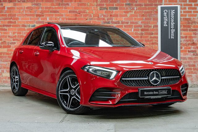 Certified Pre-Owned Mercedes-Benz A-Class W177 802MY A180 DCT Mulgrave, 2022 Mercedes-Benz A-Class W177 802MY A180 DCT Manufaktur Patagonia Redmetal 7 Speed