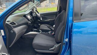2015 Mitsubishi Triton MQ MY16 GLS (4x4) Blue 6 Speed Manual Dual Cab Utility