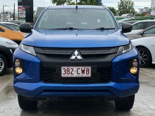 2021 Mitsubishi Triton MR MY21 GLX+ Double Cab Blue 6 Speed Sports Automatic Utility.