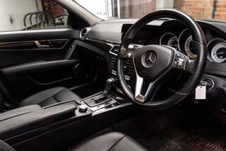 2013 Mercedes-Benz C-Class W204 MY13 C250 7G-Tronic + Avantgarde Magnetite Black 7 Speed.